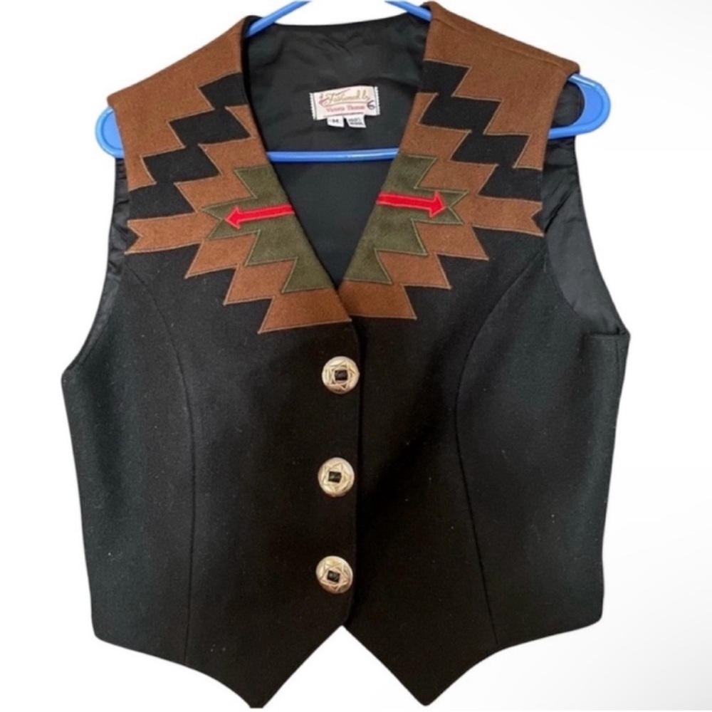 Vest with Southwestern design
